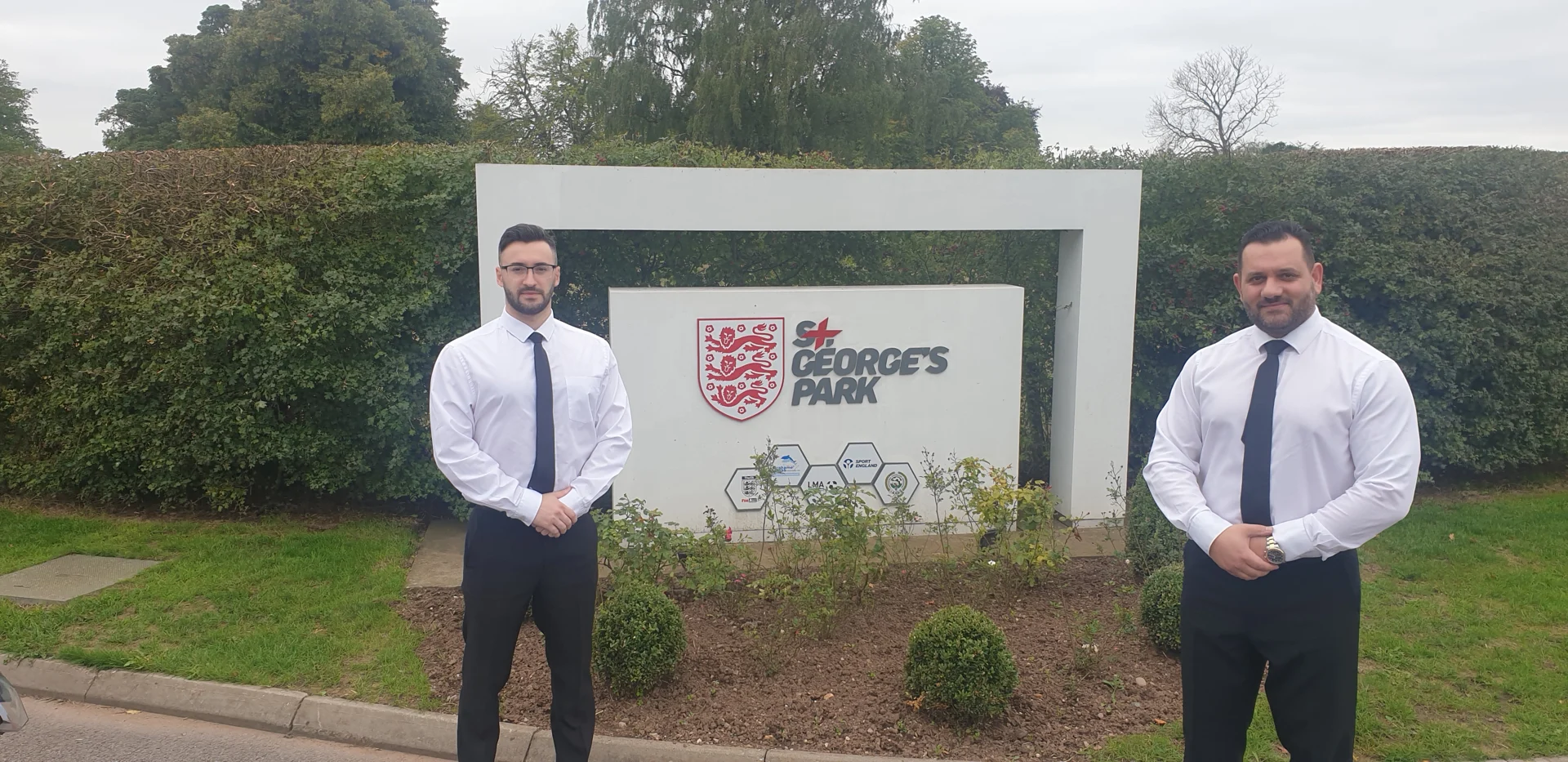 Spartan security professionals at St George’s Park